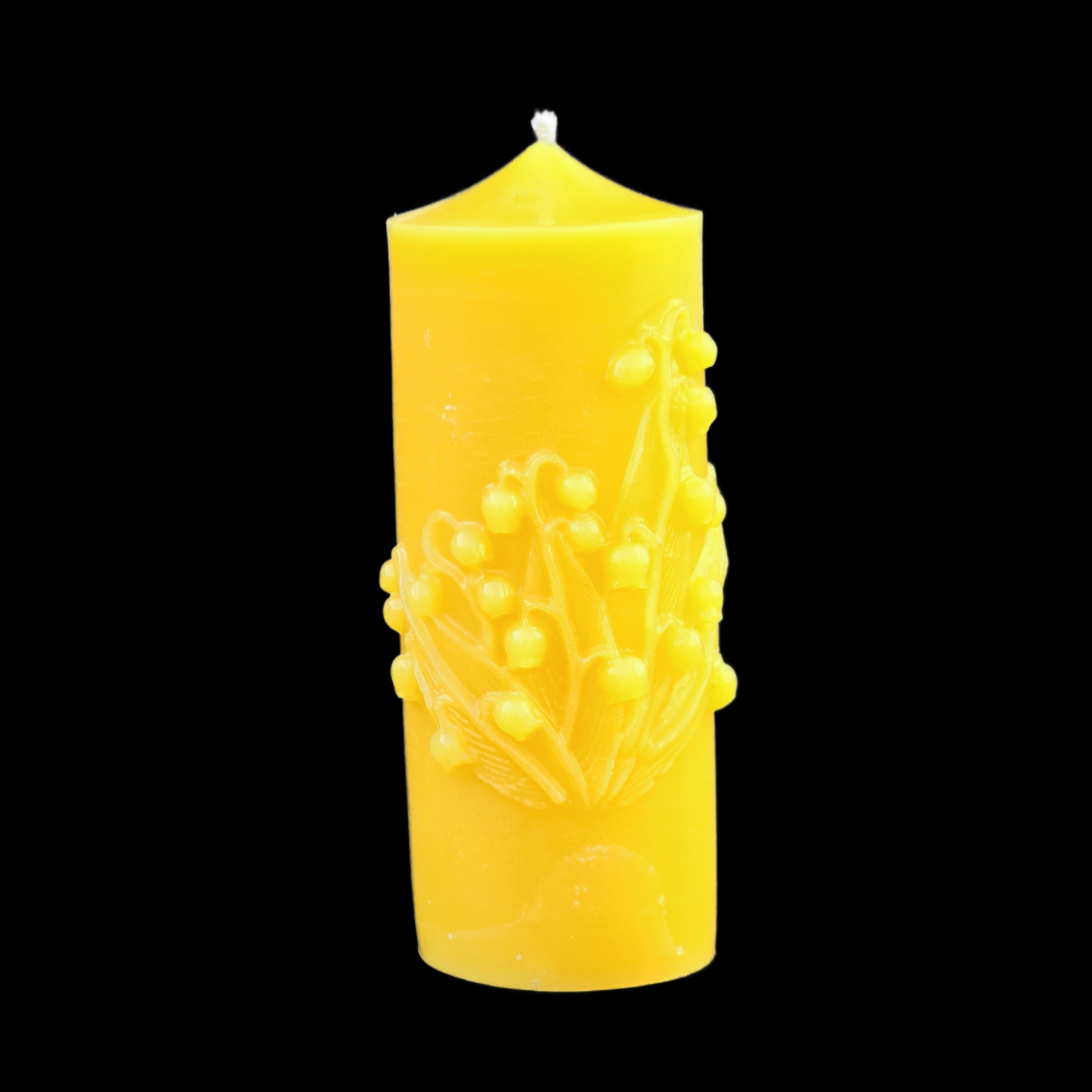 Pillar Flower Beeswax Candle
